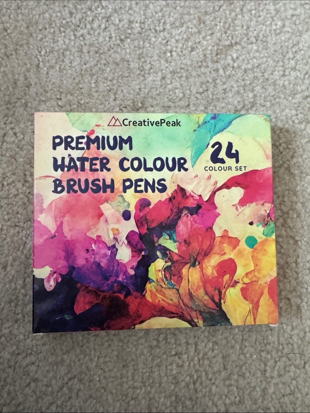 Premium Water Colour Brush Pens - Multicolor (24 Set)